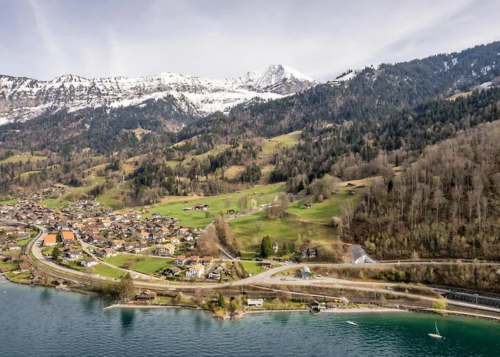 Apartment Bijou Side Panorama - Seeblick Und Erholung Nahe Interlaken