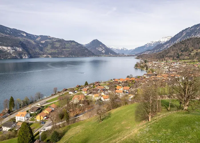 Bijou Side Panorama - Seeblick Und Erholung Nahe Interlaken * Leissigen