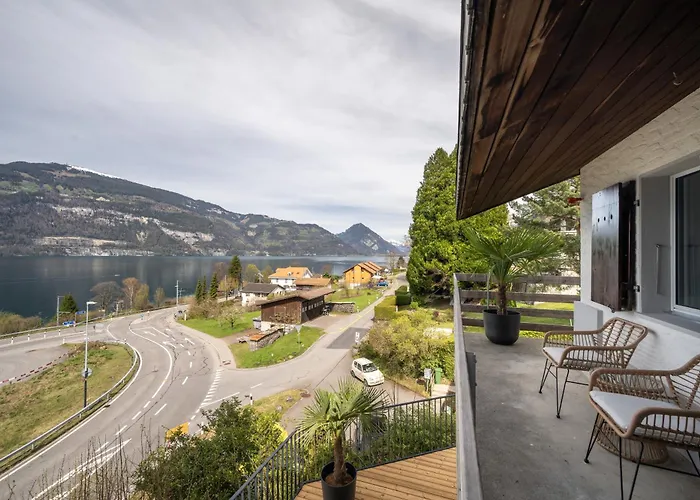 Bijou Side Panorama - Seeblick Und Erholung Nahe Interlaken
